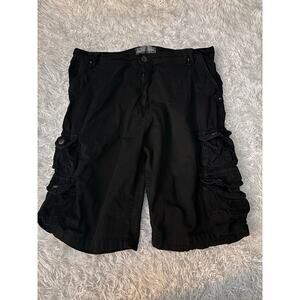 Paper Denim & Cloth Men's sz. 38 classic black cargo shorts. Comfortable